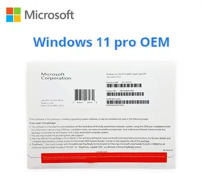 Licencia Física Windows Microsoft OEM