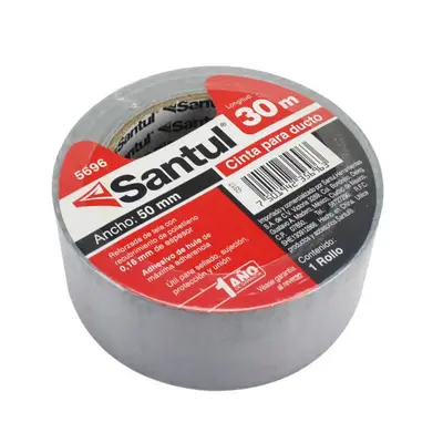 Cinta adhesiva santul para ducto 30 m