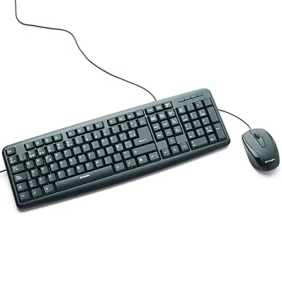 Kit Verbatim teclado y mouse alámbrico