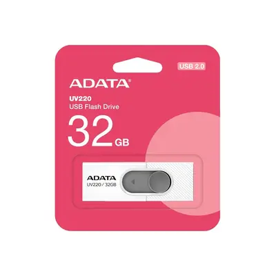 Memoria USB Adata UV220, 32GB, USB-A