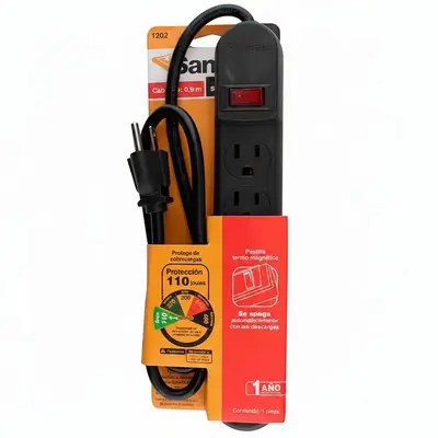 Supresor de picos santul de 110 j 6 cont