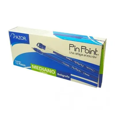 Bolígrafo mediano Pin Point 1.0 mm color azul