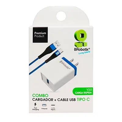 Combo Cargador BRobotix 963332 USB V