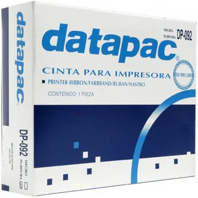 Cinta Datapac Negra para impresora