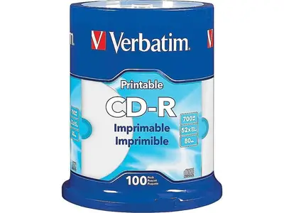 Disco Verbatim CD-R 52x 700MB white