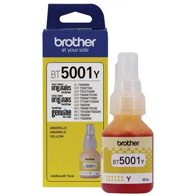 Botella Brother tinta color amarilla