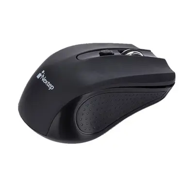 Mouse Nextep Inalámbrico Negro 160 DPI
