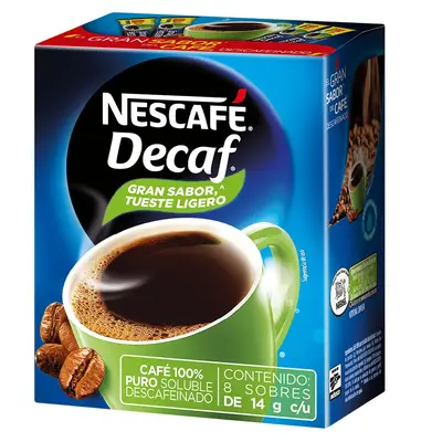 Café soluble Nescafé Descafeinado