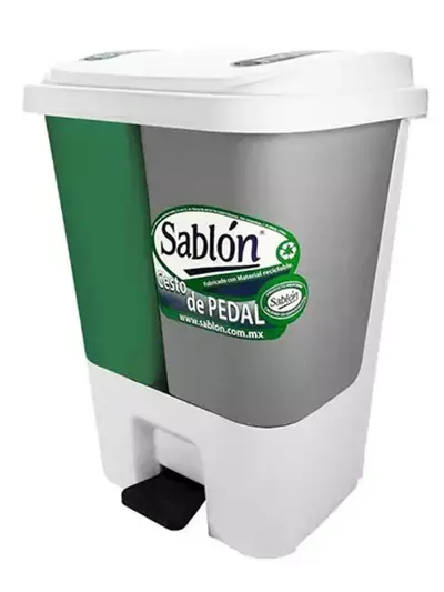 Cesto de pedal Sablon para organico e in