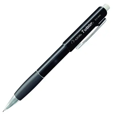 Lapicero HB Azor Twister 0.5 mm color negro