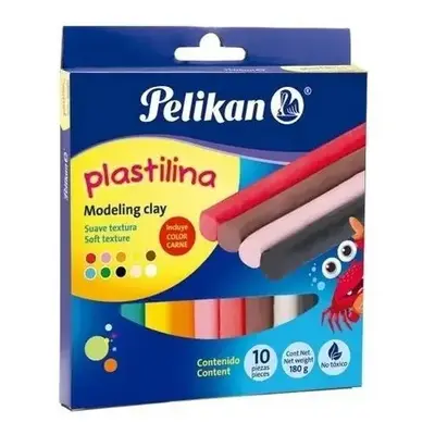 Plastilina Pelikan colores básicos caja