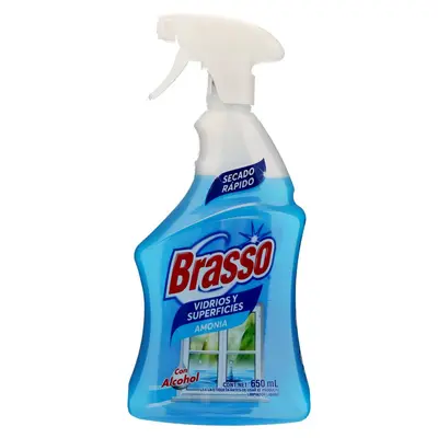 Limpiador de vidrios Brasso 650 ml.