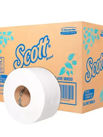 Papel Higiénico blanco Scott, caja c/6