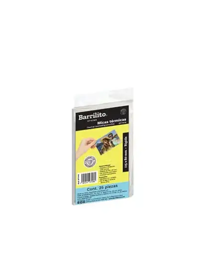 Mica térmica barrilito credencial 8 m