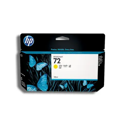 Cartucho de tinta HP 72 de 130ml amarillo