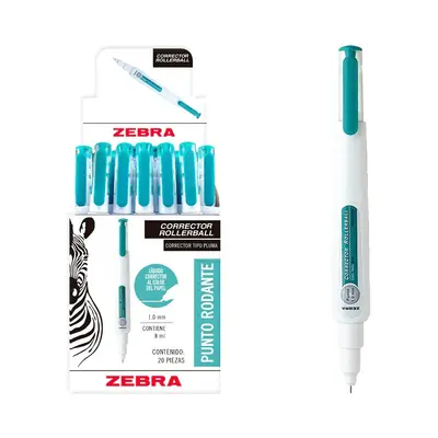 Corrector liquido en pluma ZEBRA punto m