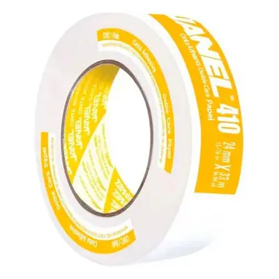 Cinta doble capa papel línea 410 Janel 24 mm x 33 m 1 rollo