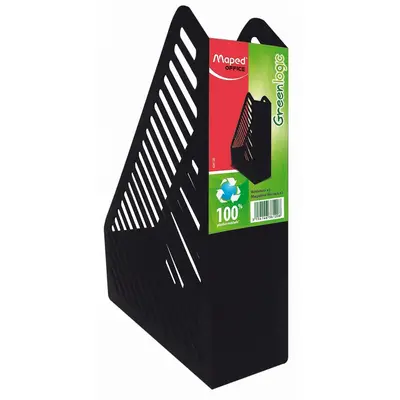 Revistero greenlogic negro Maped carta