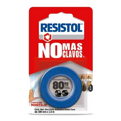 Cinta de montaje Resistol No Más Clavos