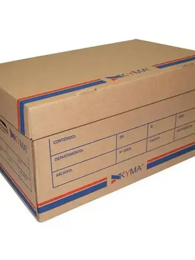 Caja de archivo oficio larga de cartón