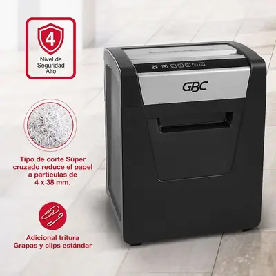 Destructora SX 15-06 corte cruzado GBC