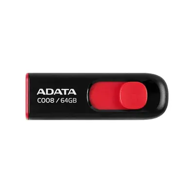 Memoria USB Adata 64GB Negra Roja