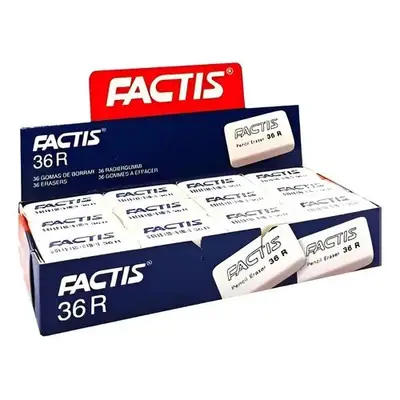 Goma Factis 36RB color blanco caja