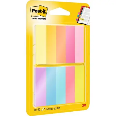 Señaladores Mod 670-10ab Post-it 10 colo