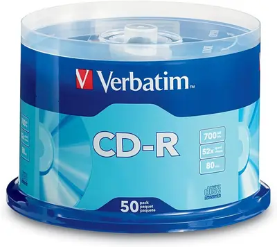 Disco Verbatim CD-R 80min 700MB 52x