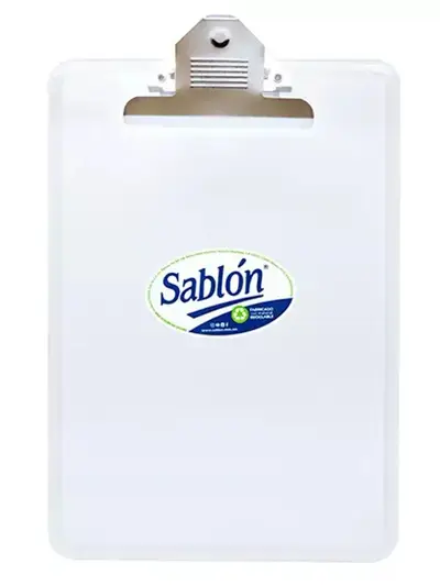 Tabla de plástico Sablón con I-Clip
