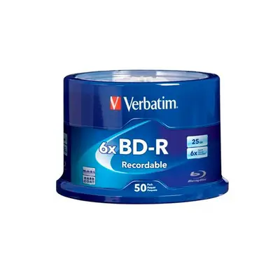 BD-R 25GB 16X con marca en la superficie