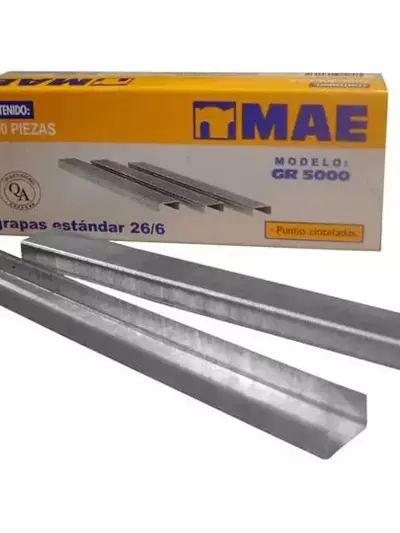 Grapa estandar mae de 26/6 caja