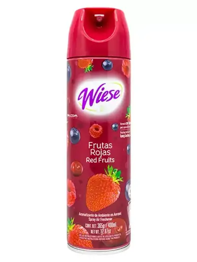Aerosol Wiese aroma frutas rojas 400 ml