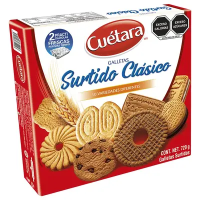 Galletas Cuétara surtido clásico 720 gramos