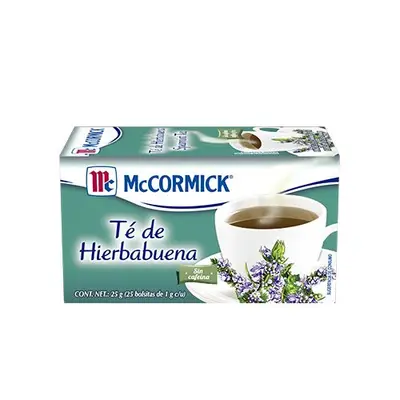 Té de hierbabuena McCormick caja
