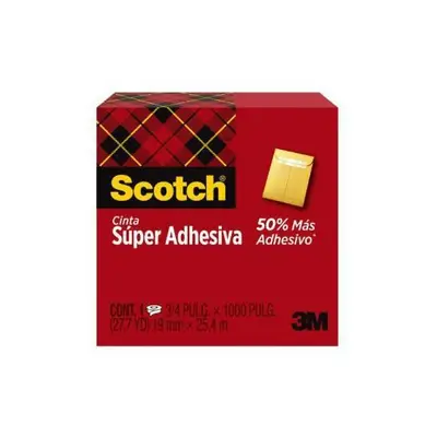Scotch Cinta Super Adhesiva Dispenser