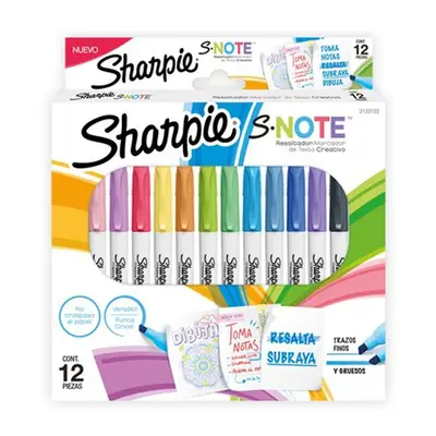 Resaltador sharpie Snote punta