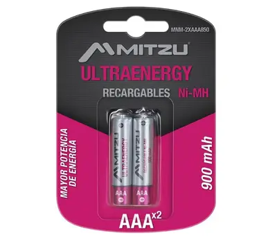 Pila recargable MITZU Ultraenergy AAA