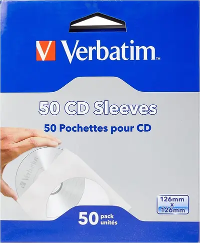 Sobres Verbatim de papel para CD/DVD