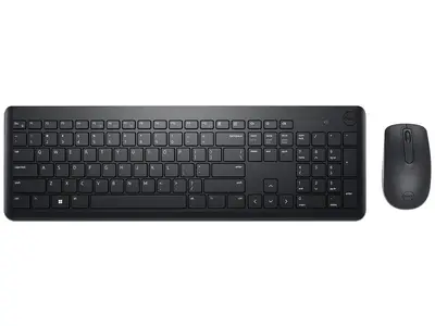 Kit Teclado y Mouse KM3322W Inalambrico Dell en Español Modelo Color Negro 580-AKCU