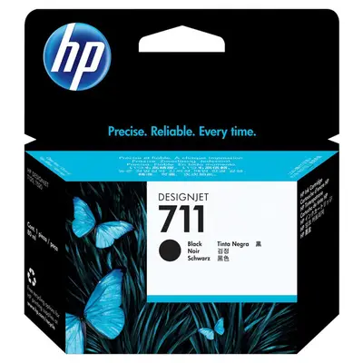 Cartucho de tinta HP 711 de 38 ml negro