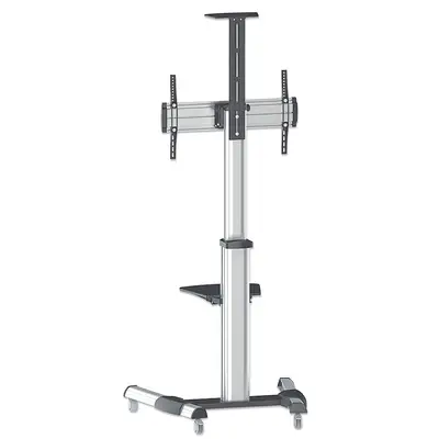 Soporte TV, Manhattan, 461245, Tipo Carro 50KG, 37 a 86, 90°