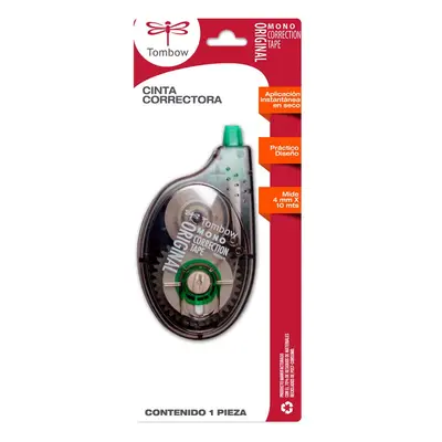 Corrector en cinta Tombow 4 mm x 10 mts