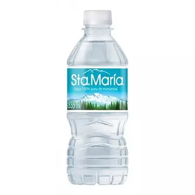 Agua embotellada santa maria 355 ml