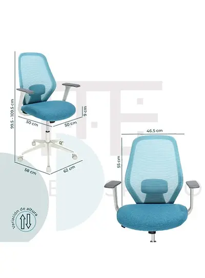 LM-Silla ejecutiva MUNDO IN mod. Bastia