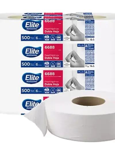 Papel Higiénico blanco Elite, caja