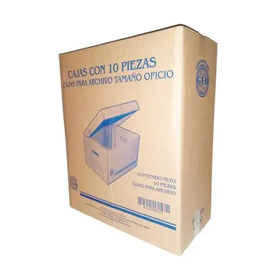 Caja de archivo GEO kraft oficio