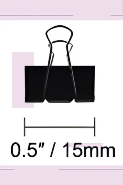 Sujeta documentos kyma binder 15mm
