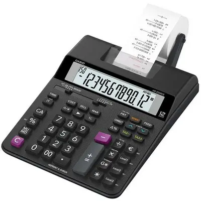 Sumadora 12 dígitos CASIO 2.0 líneas