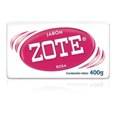 Jabon en barra rosa biodegradable Zote